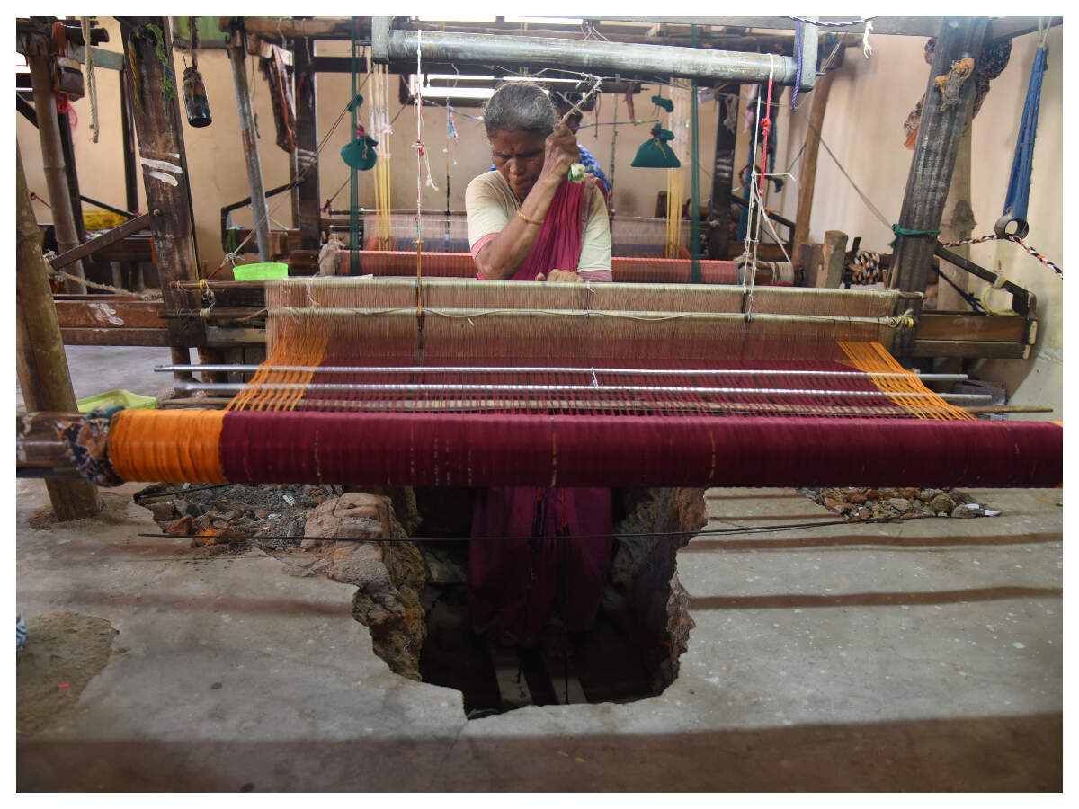 Indigo Handloom Throw